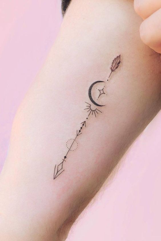 Infinite Arrows tattoo