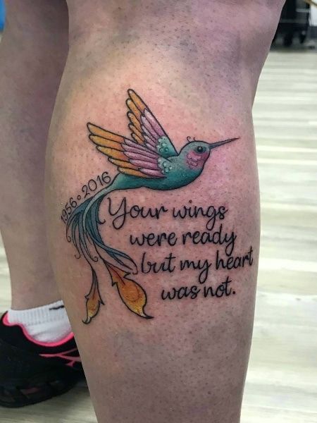 Hummingbird and Quote