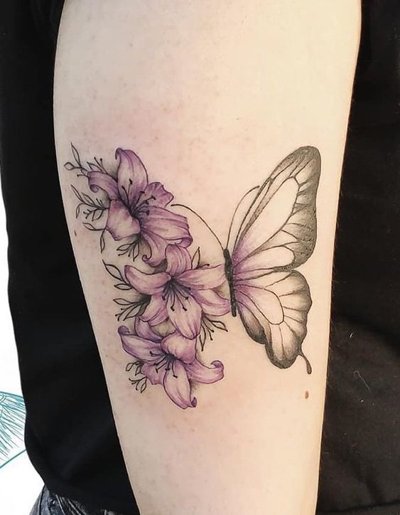 Balanced Butterfly Tattoo