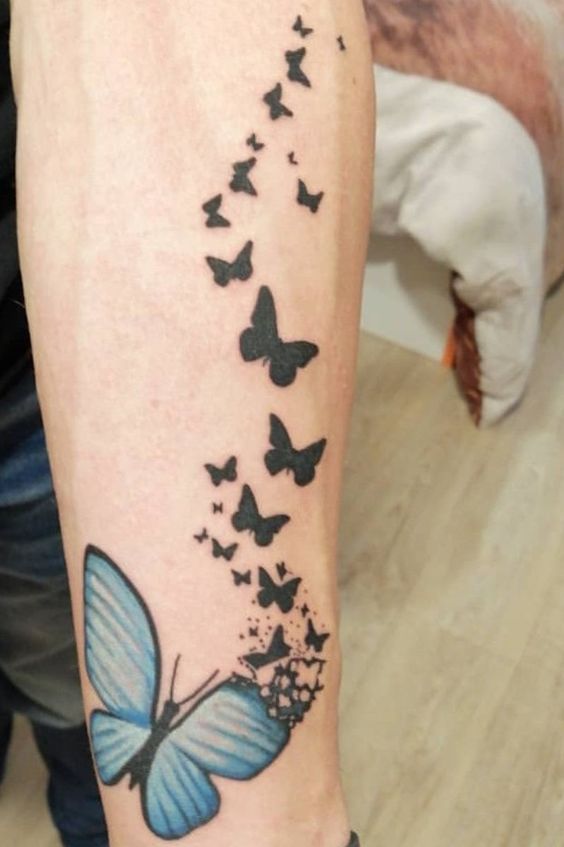 Butterfly Add-On Tattoo