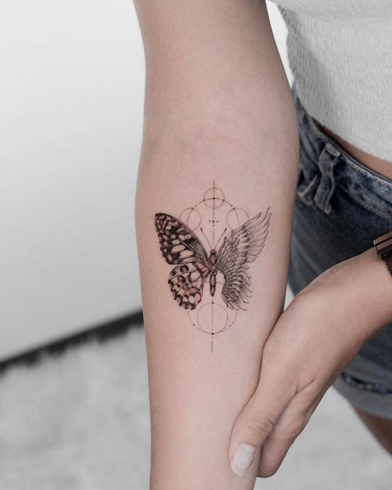 Butterfly Wing Tattoo