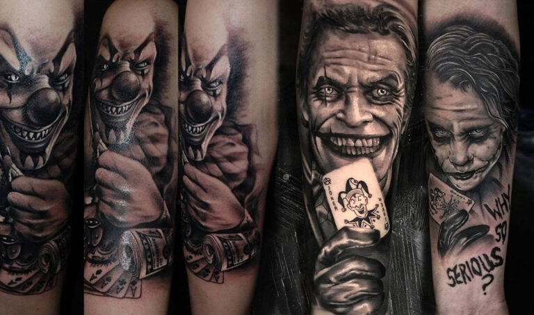 7 Cool & Unique Joker Tattoos Ideas To Set a Trend