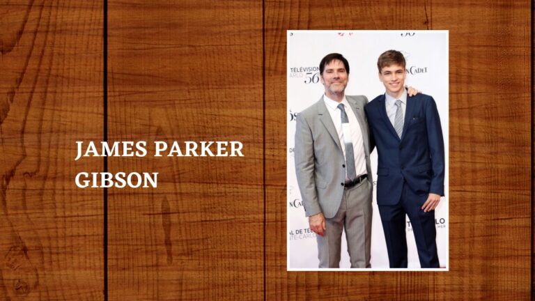 Get To Know James Parker Gibson, Thomas Gibson’s son, Biography, Age, Parents, Career