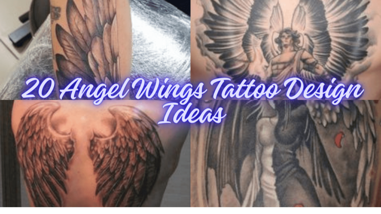 20 Angel Wings Tattoo Design Ideas