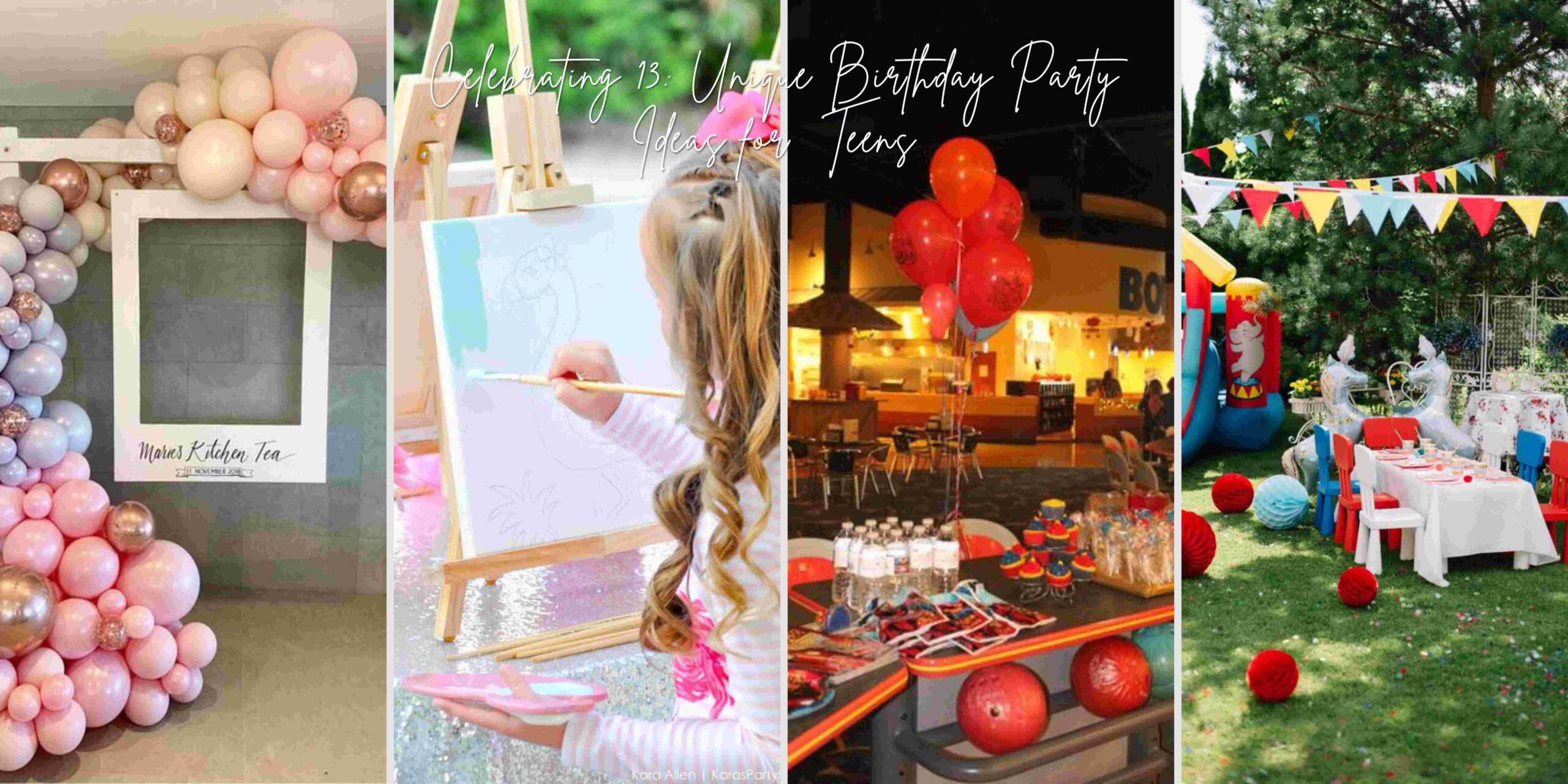 Celebrating 13: Unique Birthday Party Ideas for Teens