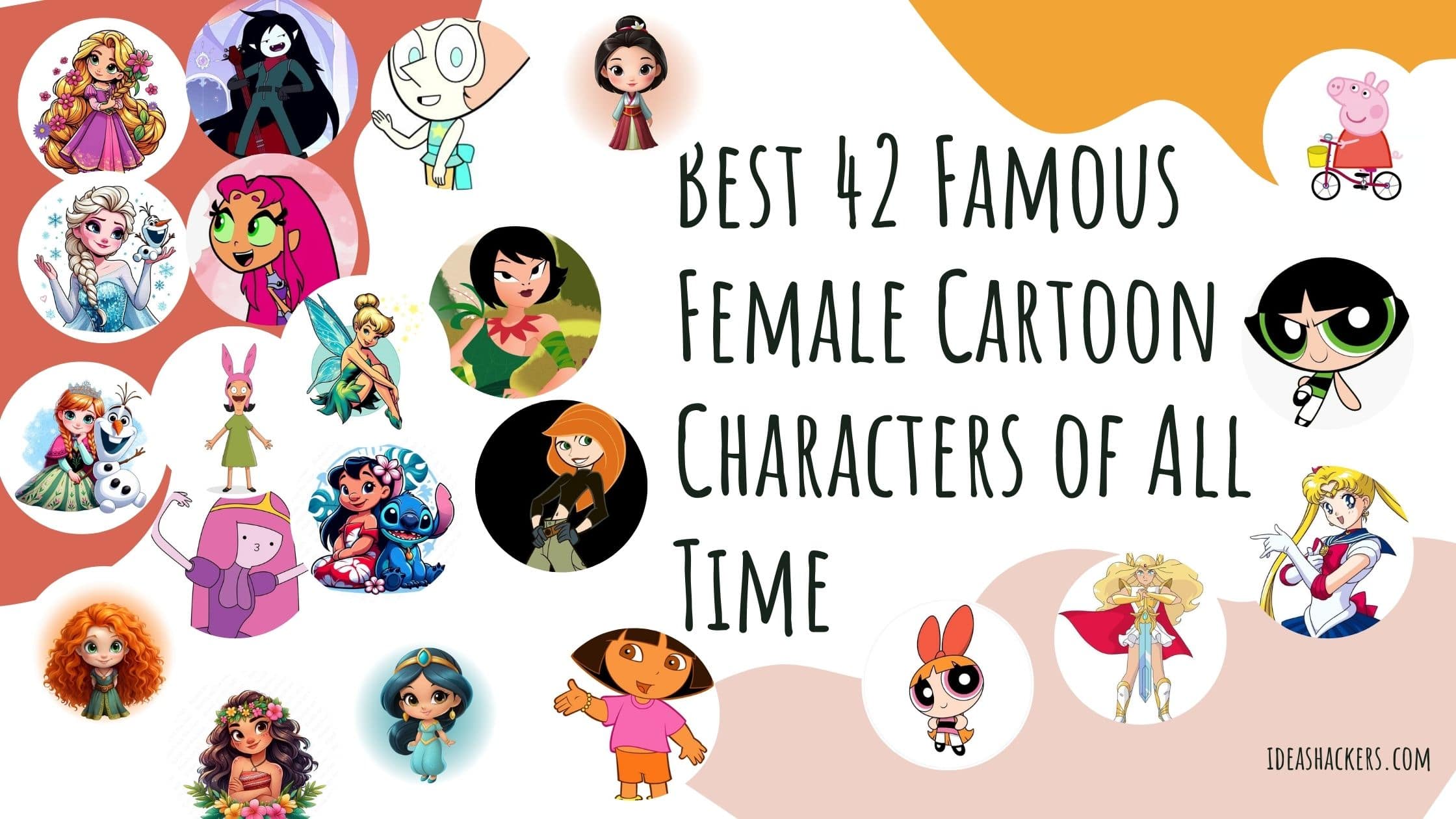 Best 42 Famous Female Cartoon Characters of All Time