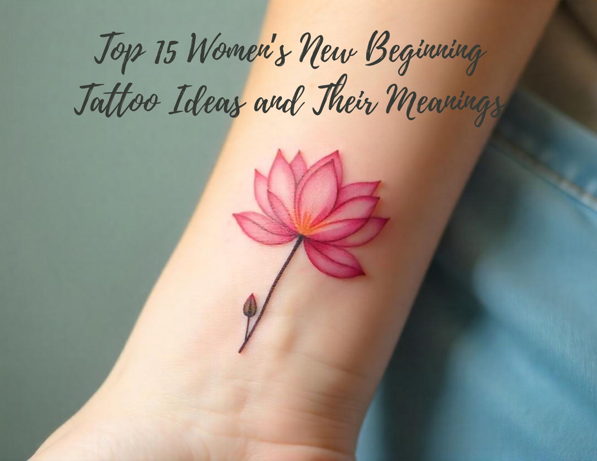 Top 15 Women’s New Beginning Tattoo Ideas and Their Meanings